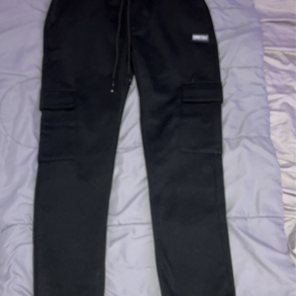 Men's Black Cargo Pants